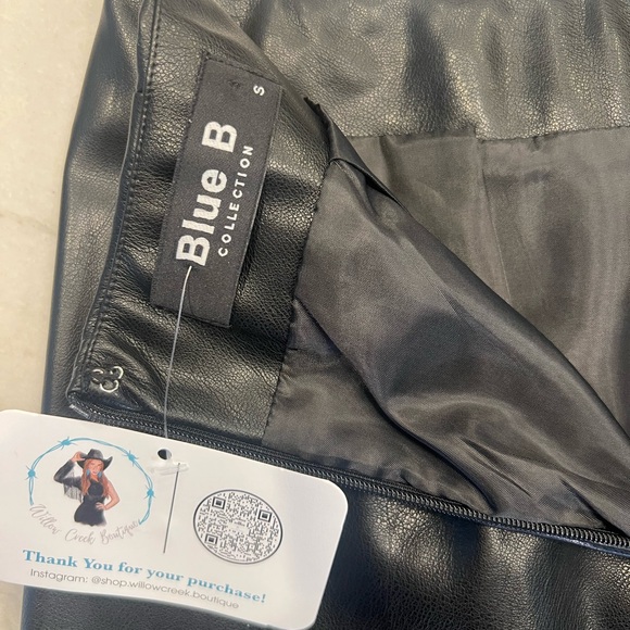 Black Asymmetrical Fringe Skirt - Picture 5 of 7